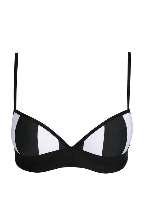 Sarda Lin Padded Plunge Bikini Top